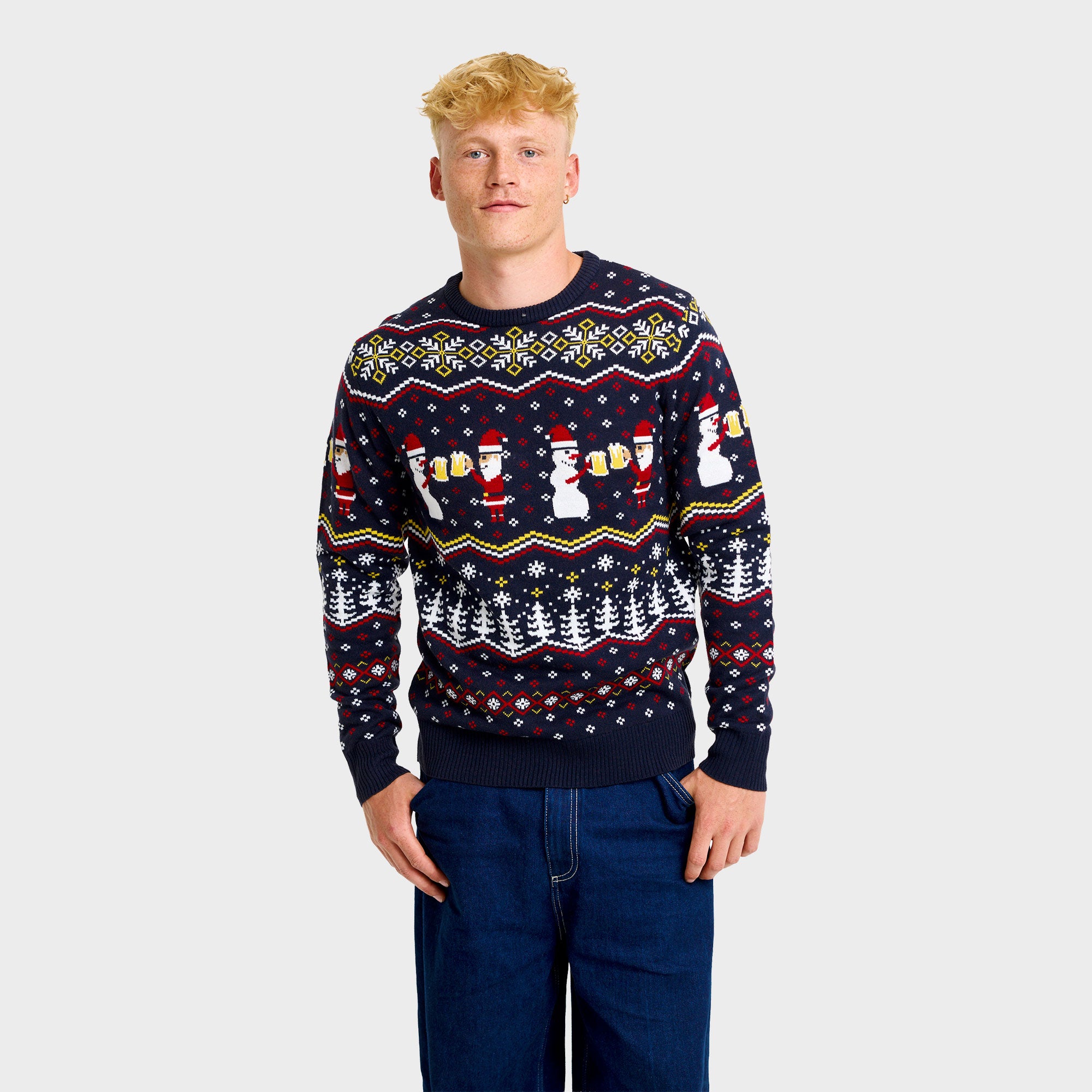 Cheers santa julesweater - Herre